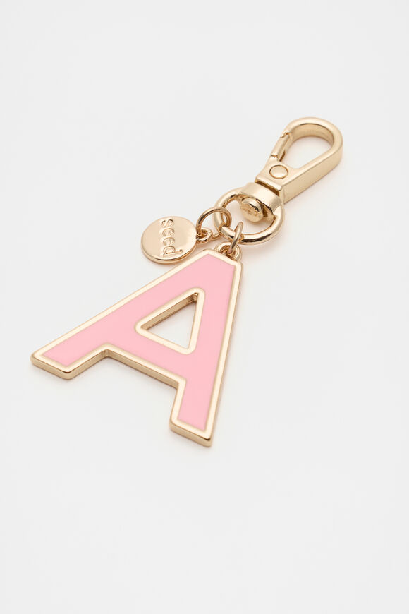 Initial Bag Charm  A  hi-res