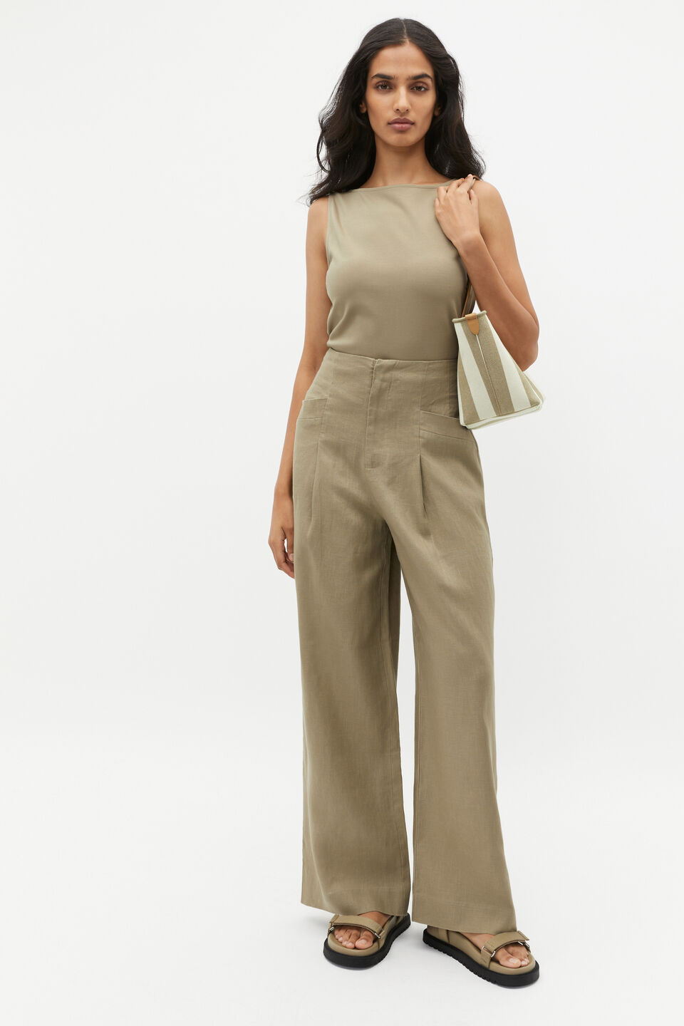 Bateau Classic Tank  Rosemary