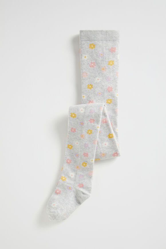 Flower Tight  Grey Marle  hi-res