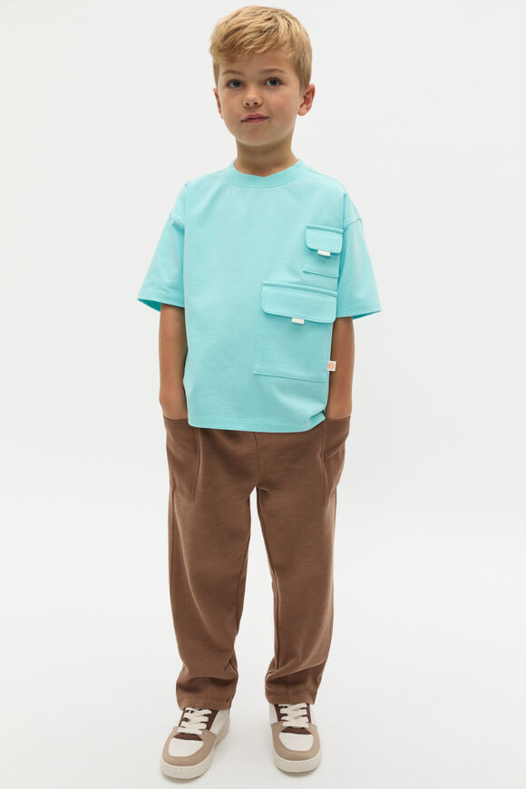 Patch Pocket Tee  Ocean Blue  hi-res