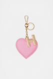 Heart Initial Keyring  H  hi-res