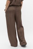 Textured Satin Elasticated Pant  Affogato  hi-res