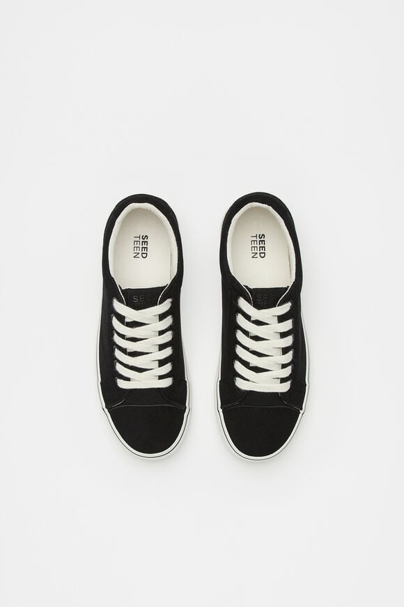 Platform Sole Trainer  Black  hi-res