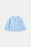 Quilted Logo Jacket  Clear Blue  hi-res