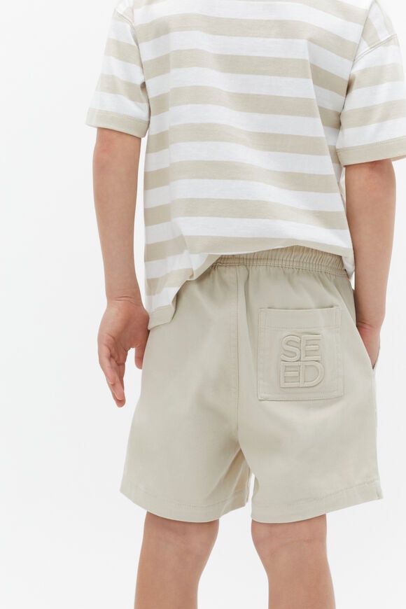 Core Logo Short  Cool Stone  hi-res
