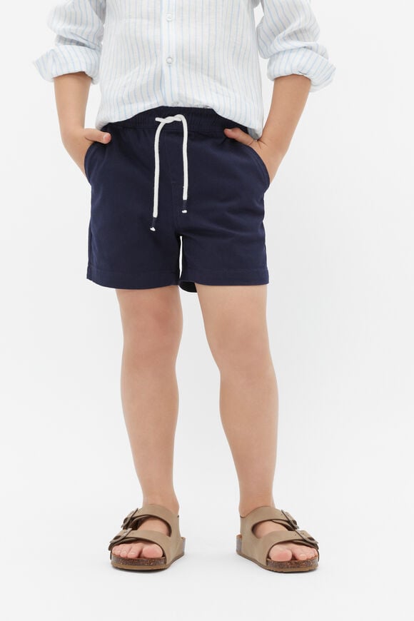 Core Logo Short  Midnight Blue  hi-res