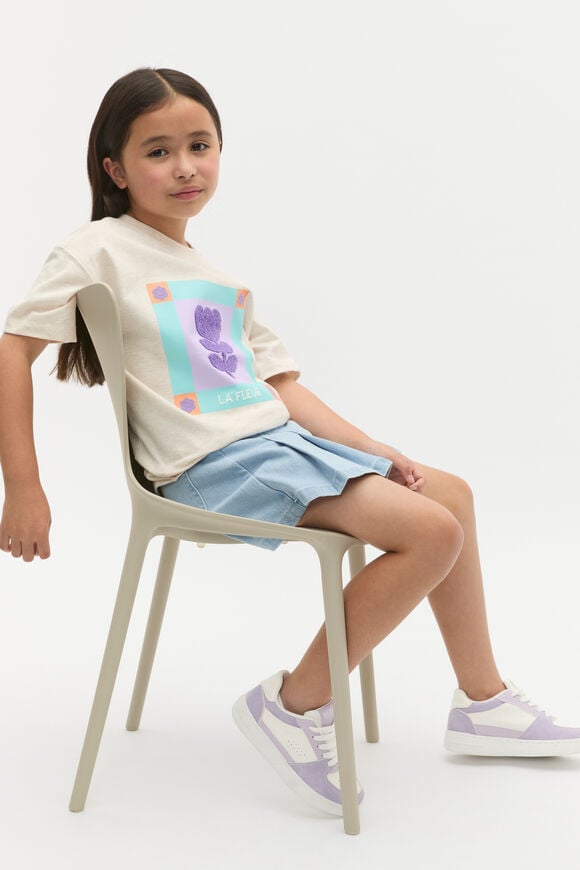 La Fleur Tee  Sand Marle  hi-res