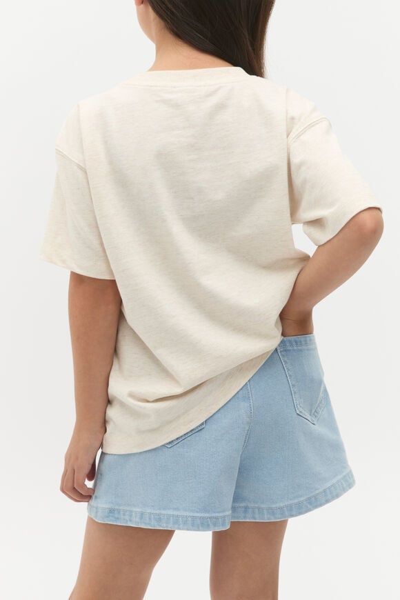 La Fleur Tee  Sand Marle  hi-res