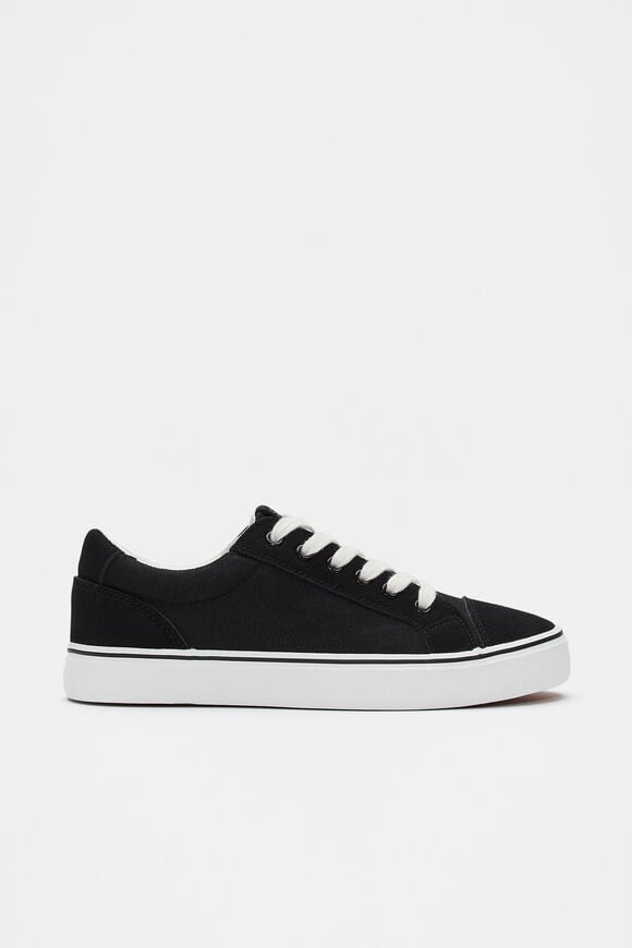 Platform Sole Trainer  Black  hi-res
