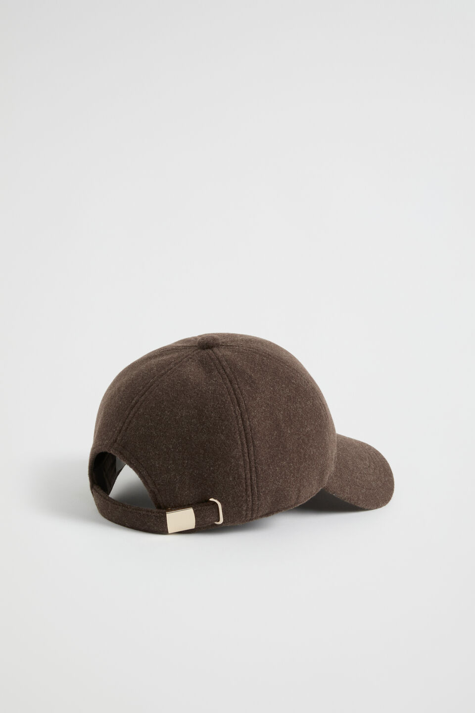 Felt Cap  Dark Espresso
