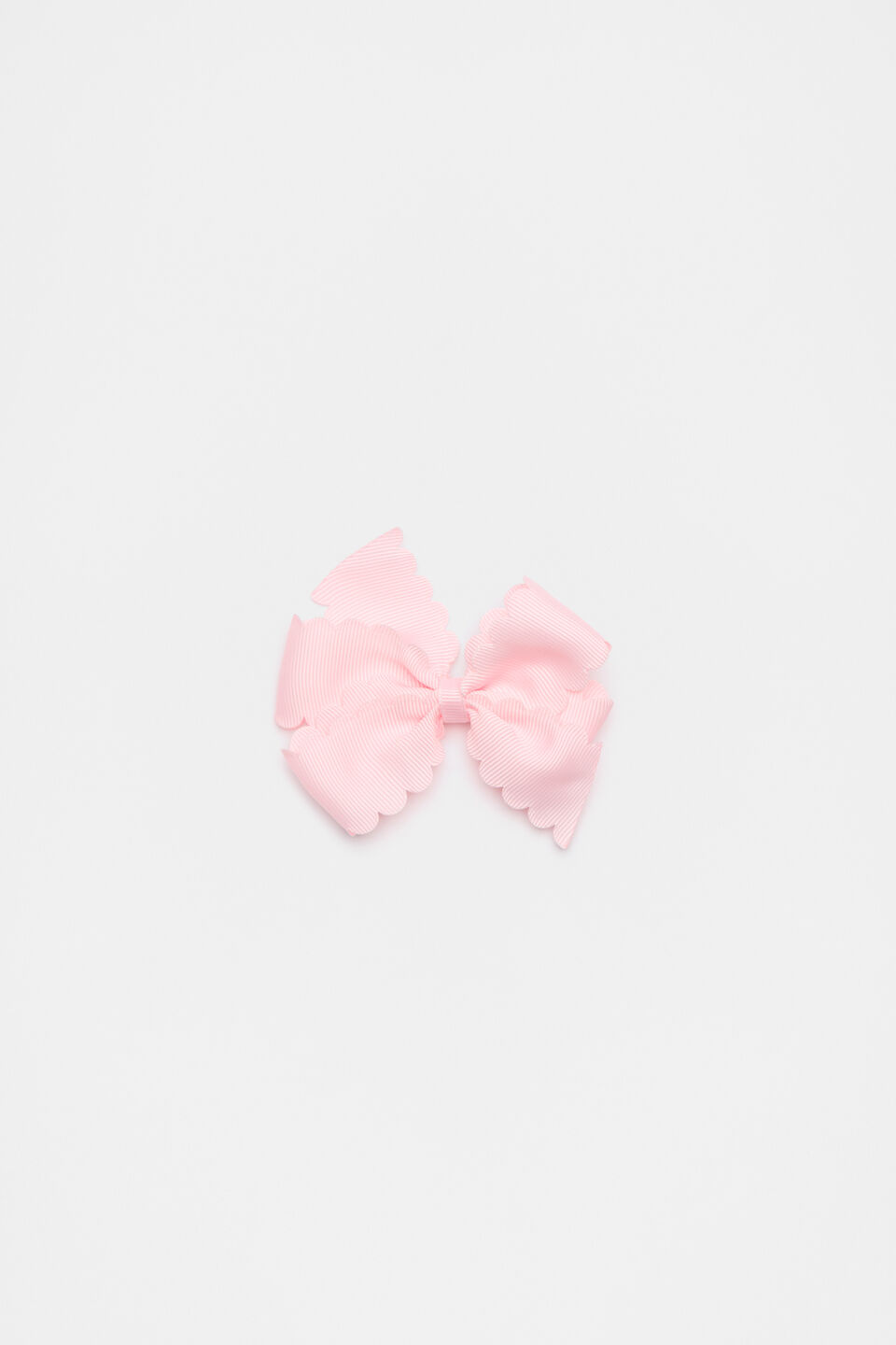 Scallop Grosgrain Bow  Cupcake