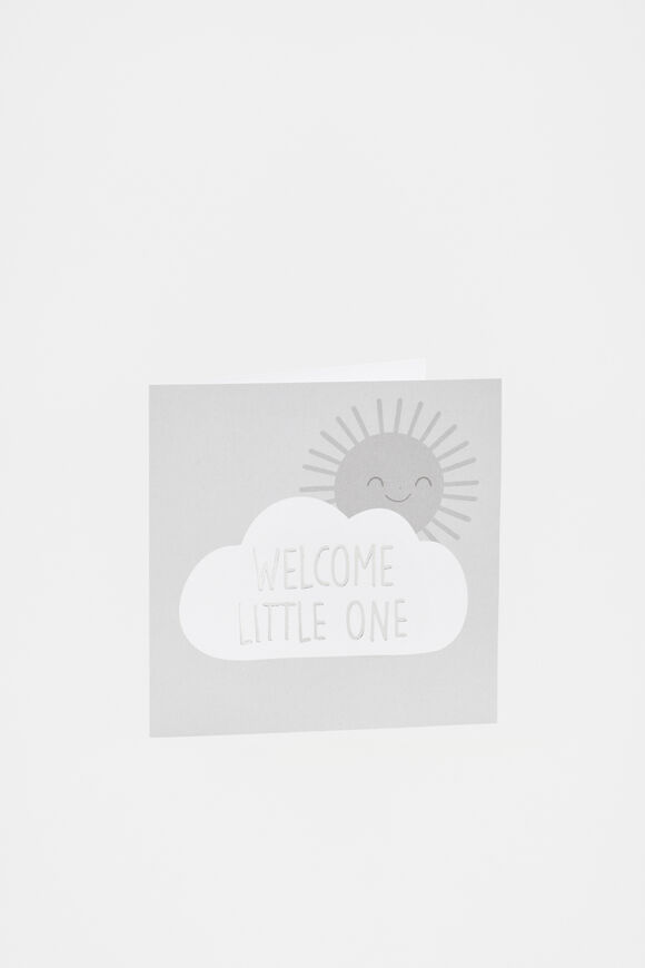Large Little One Sun Card  Multi  hi-res