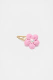 Cord Flower Heart Pearl Snap  Fairy Floss  hi-res