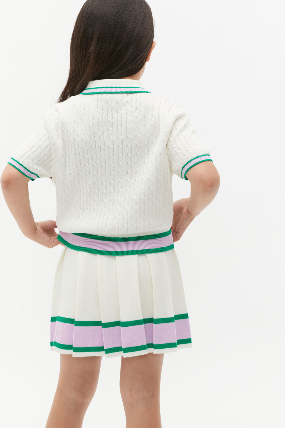 Cable Knit Top  Canvas