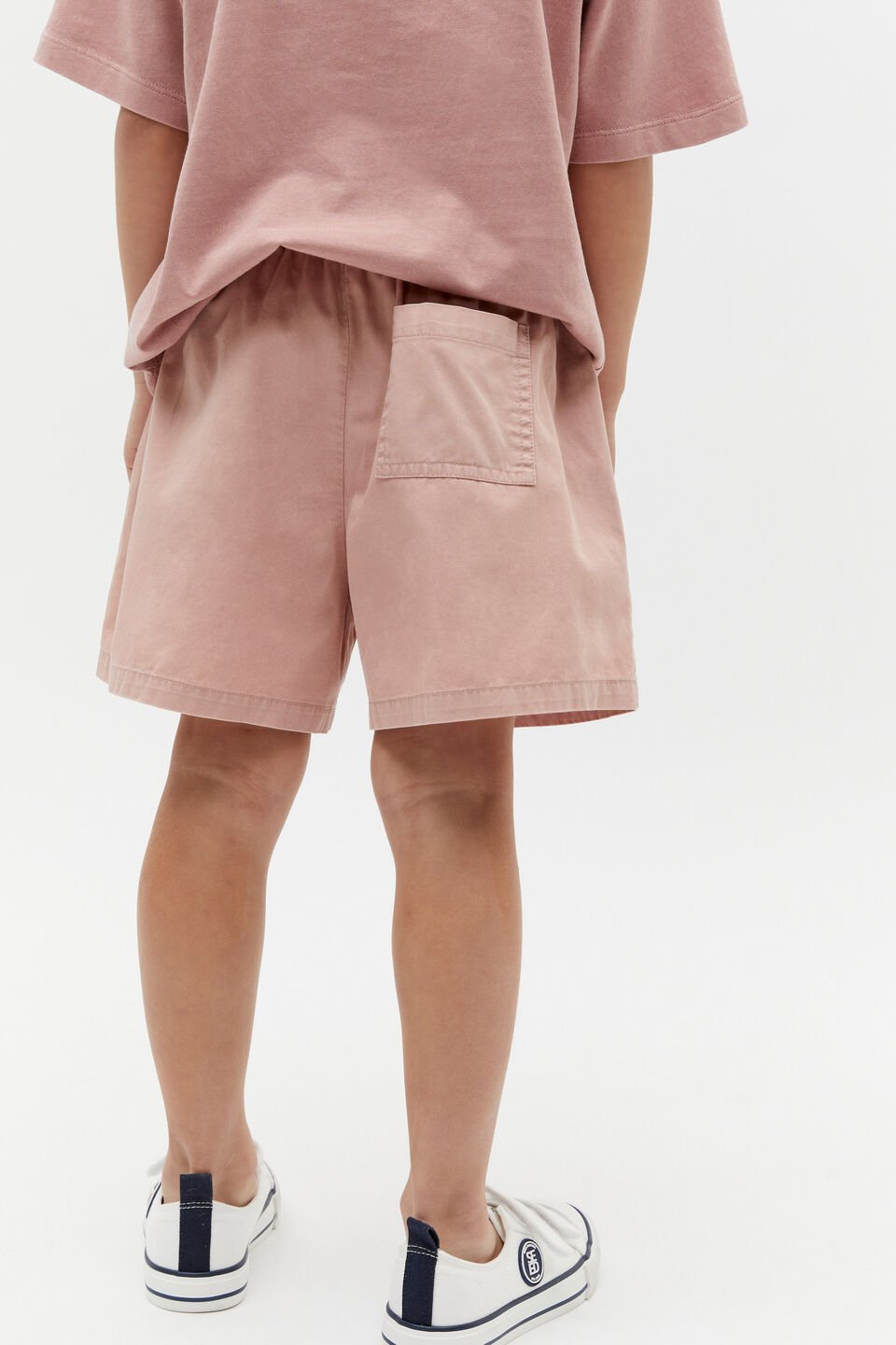 Garment Dye Short  Pink Clay