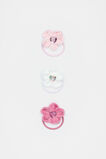 Velvet Flower Elastics  Multi  hi-res