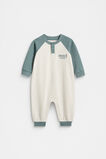 Logo Colourblock Jumpsuit  Snow Marle  hi-res