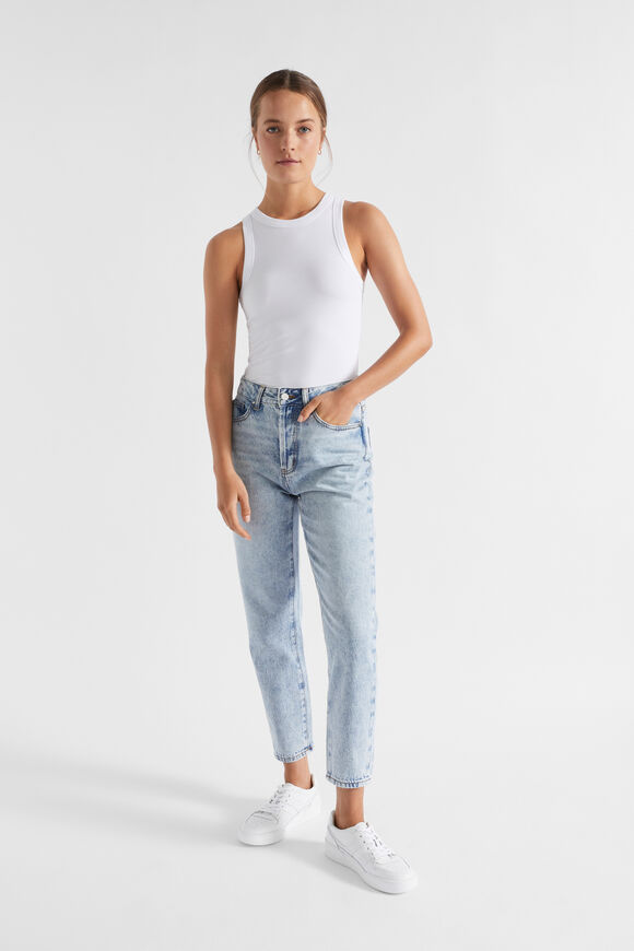 Core Fitted Tank  Whisper White  hi-res