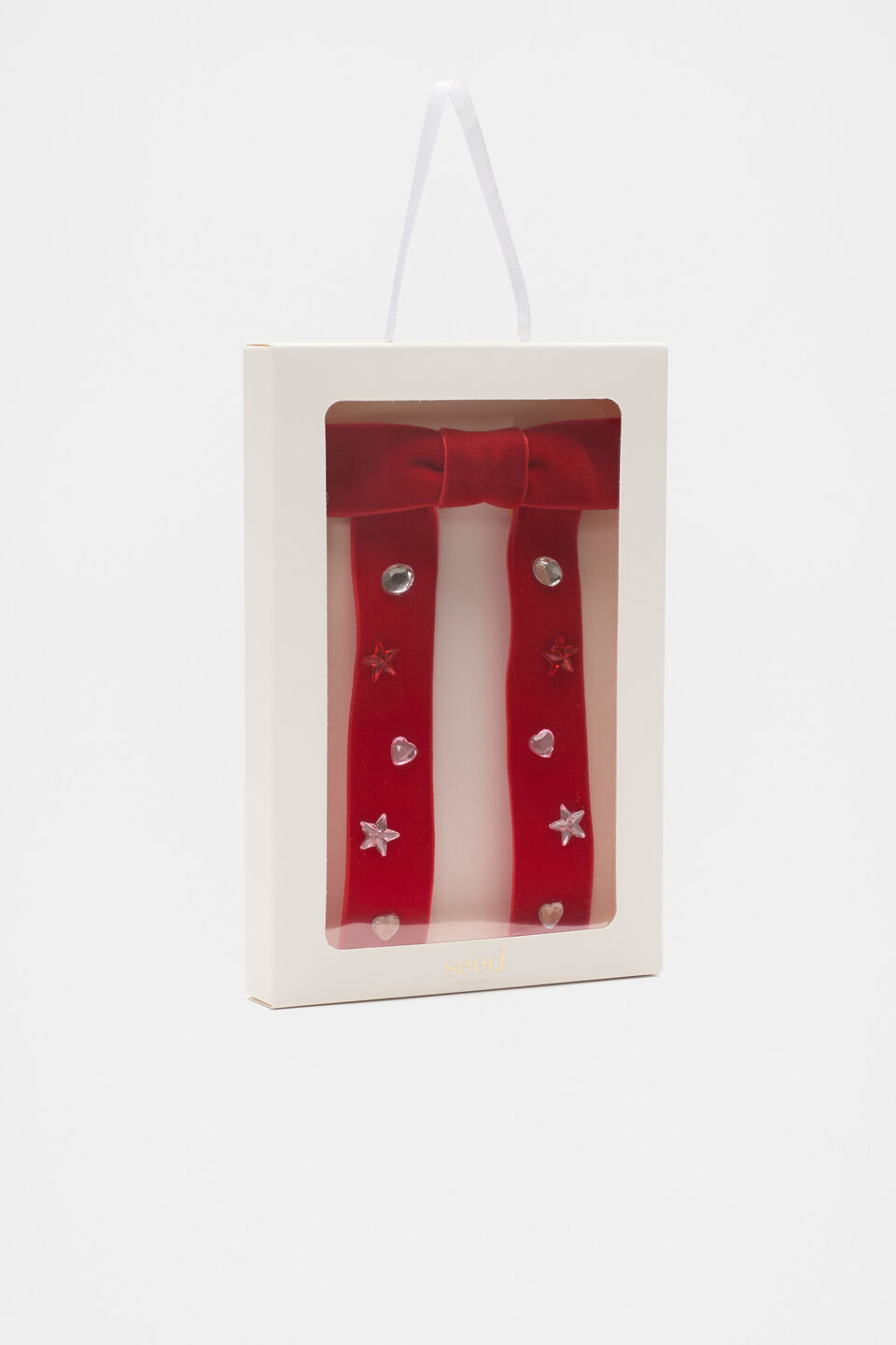 Extra Large Velvet Bow  Strawberry