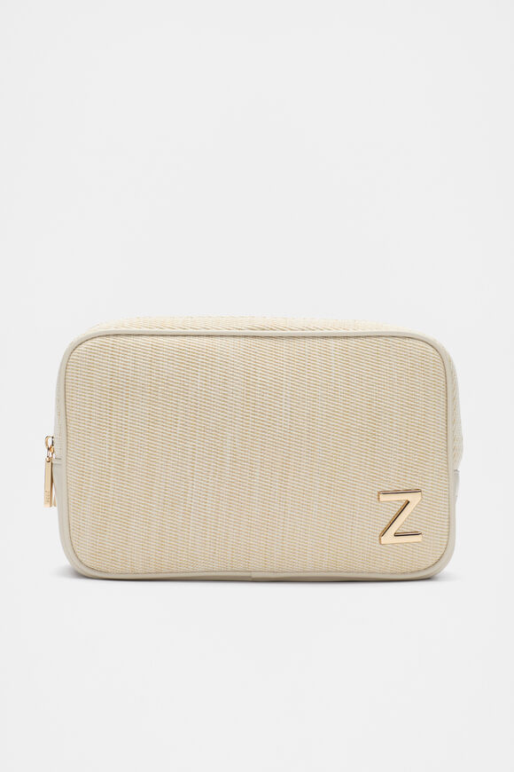 Initials Make Up Bag  Z  hi-res