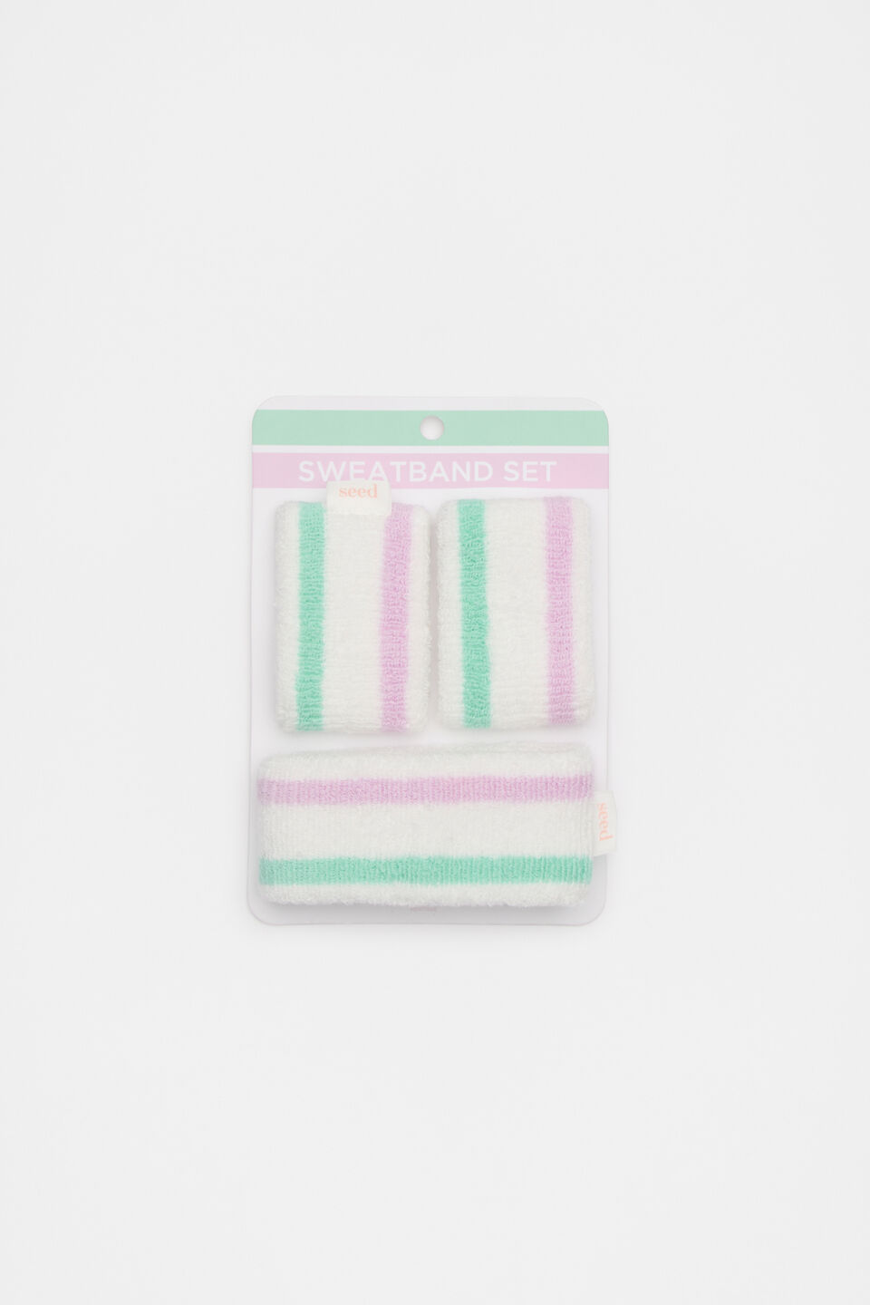 Sweatband Set  Lilac Multi