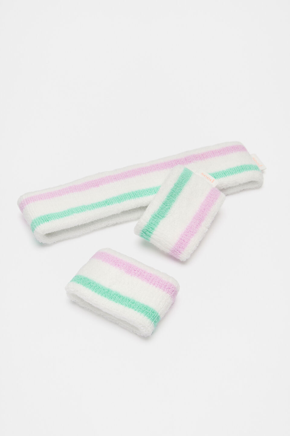 Sweatband Set  Lilac Multi