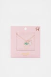 Bunny Initial Necklace  H  hi-res
