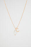 Pearl Alphabet Necklace  C  hi-res