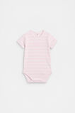 Core Rib Logo Bodysuit  Posie  hi-res