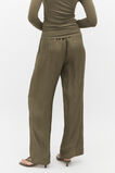 Boat Neck Layering Top  Olive Leaf  hi-res
