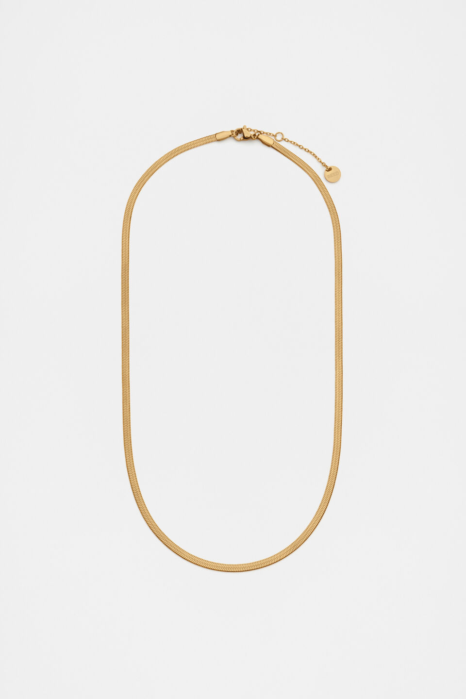 Waterproof Snake Chain Necklace  Gold