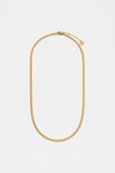 Waterproof Snake Chain Necklace  Gold  hi-res
