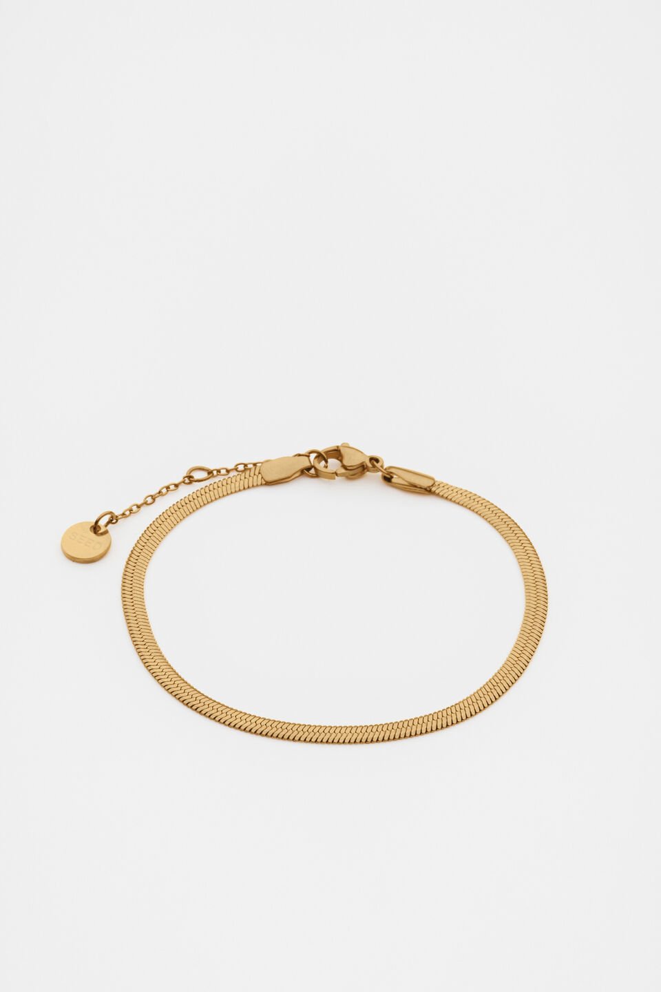 Waterproof Snake Chain Bracelet  Gold