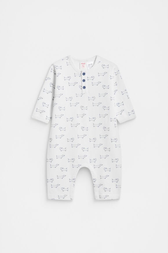 Sausage Dog Jumpsuit  Canvas  hi-res