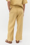 Core Linen Casual Tie Pant  Honey  hi-res