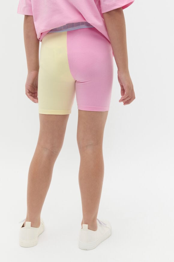 Colour Block Bike Short  Multi  hi-res