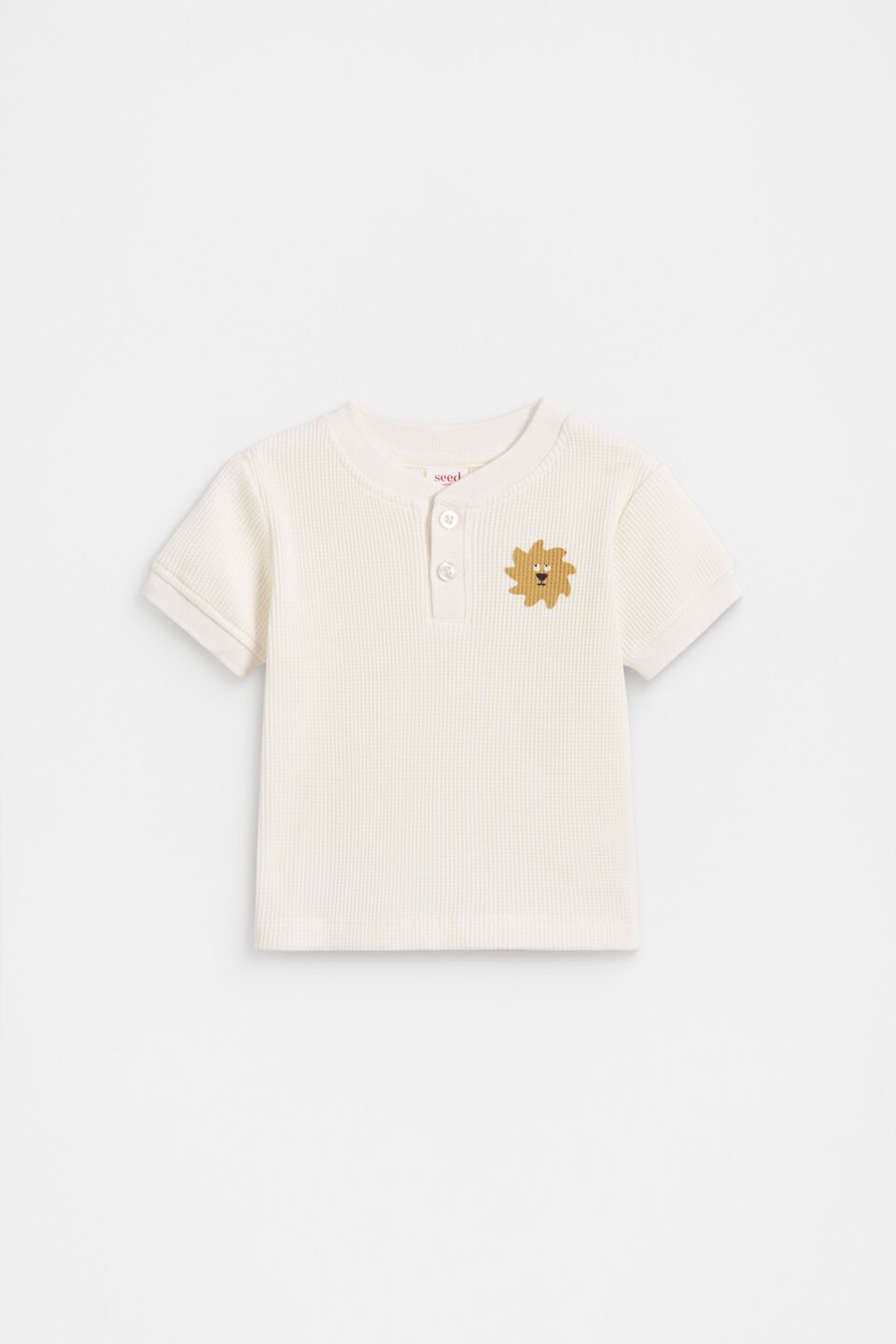 Henley Tee  Classic Cream