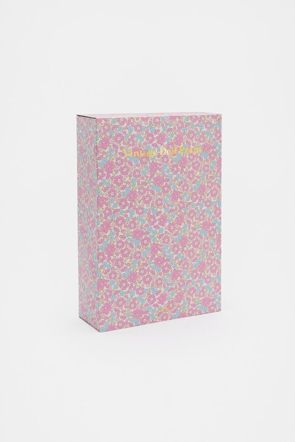 Ditsy Floral Vintage Doll Pram  Pink  hi-res