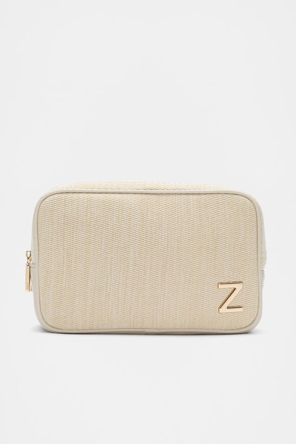 Initials Make Up Bag  Z  hi-res