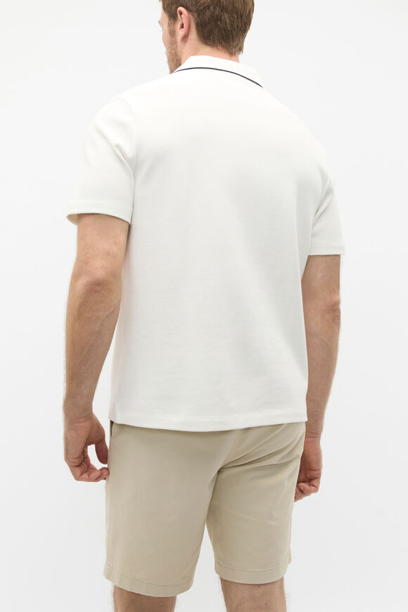 Pocket Polo Shirt  Vintage White  hi-res