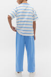 Stripe Logo Tee  Celestial Blue  hi-res