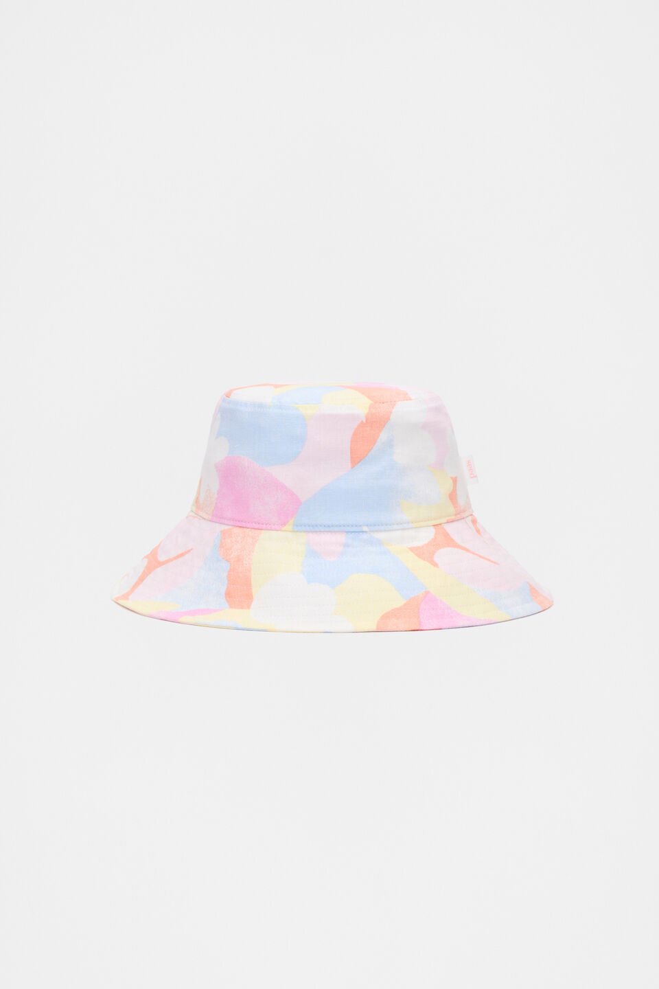 Abstract Floral Hat  Multi