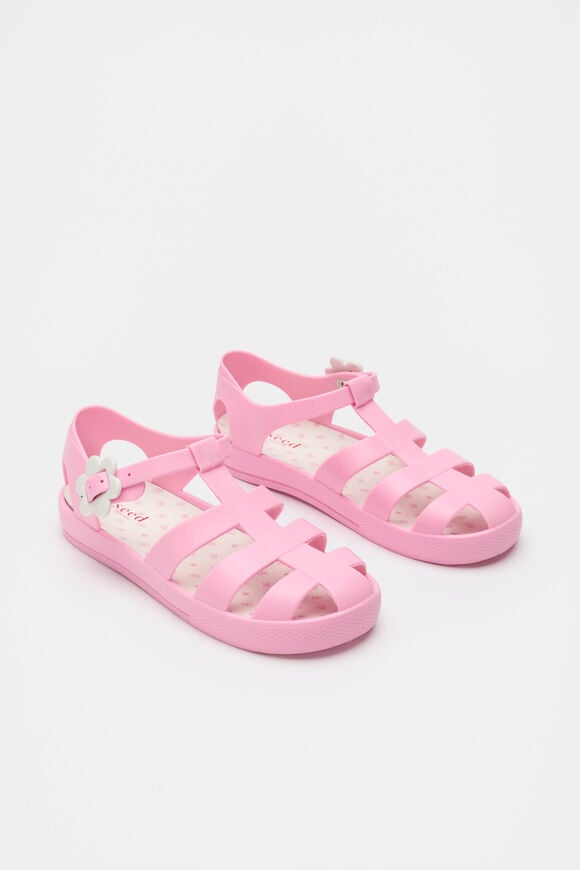 Cage Jelly Sandal  Candy Pink  hi-res