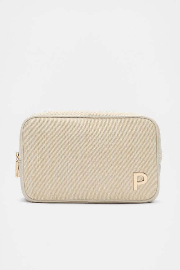 Initials Make Up Bag  P  hi-res