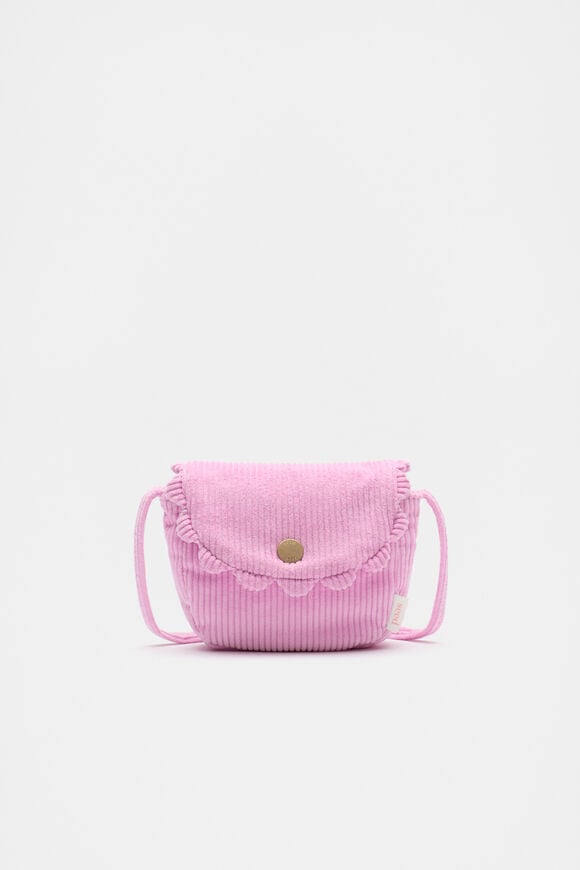 Corduroy Scallop Bag  Fairy Floss  hi-res
