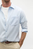 Texture Stripe Shirt  Skyway  hi-res