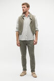Texture Stripe Shirt  Vintage Khaki  hi-res