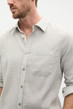 Texture Stripe Shirt  Vintage Khaki  hi-res