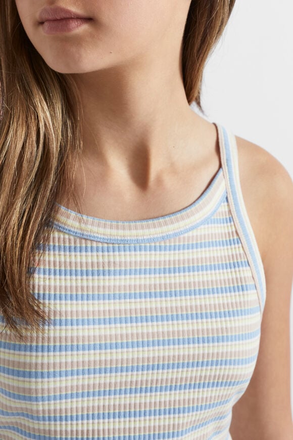 90s Stripe Rib Dress  Multi  hi-res
