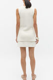 Crepe Rib Button Down Vest  Frappe  hi-res